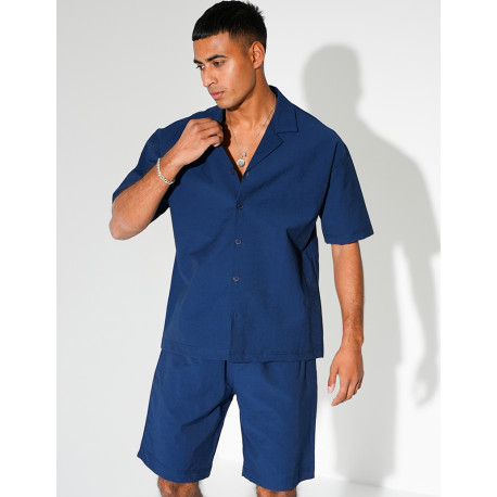 Ensemble short et chemise manches courtes