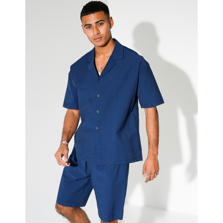 Ensemble short et chemise manches courtes