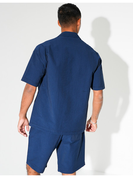 Ensemble short et chemise manches courtes