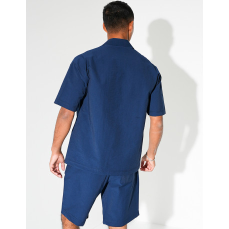 Ensemble short et chemise manches courtes