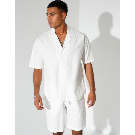 Ensemble short et chemise manches courtes