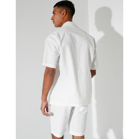 Ensemble short et chemise manches courtes