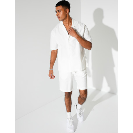 Ensemble short et chemise manches courtes