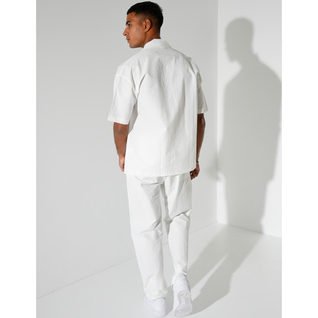 Ensemble pantalon et chemise manches courtes