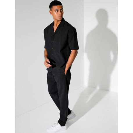 Ensemble pantalon et chemise manches courtes