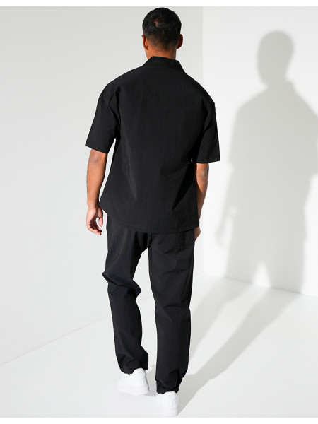 Ensemble pantalon et chemise manches courtes