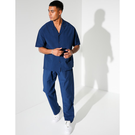 Ensemble pantalon et chemise manches courtes