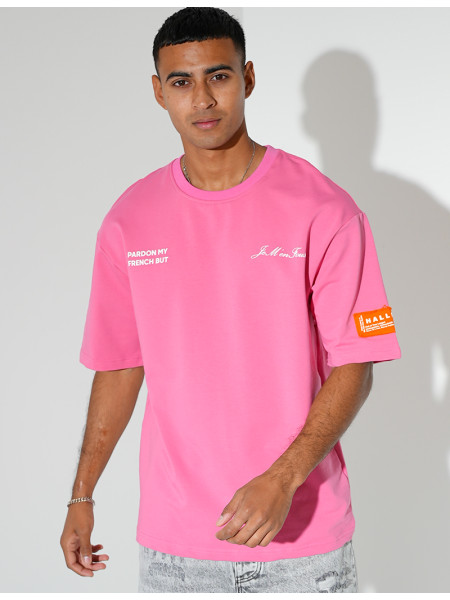 T-shirt "Pardon my french but"