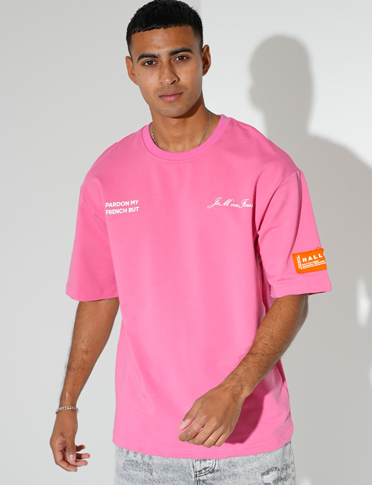 T-shirt "Pardon my french but"