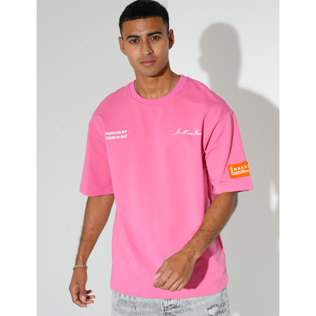 T-shirt "Pardon my french but"