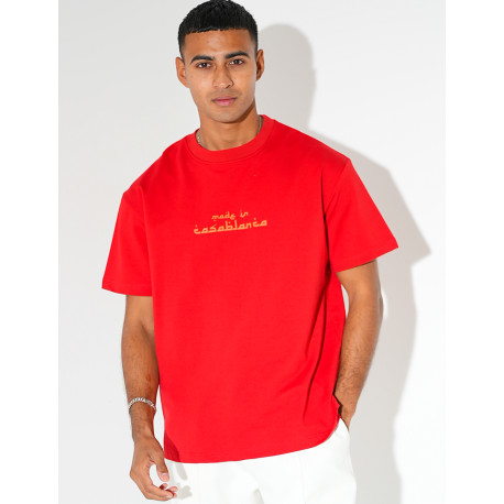 T-shirt "Made in Casablanca"