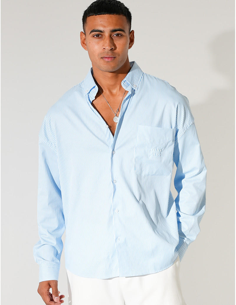 Chemise à rayures