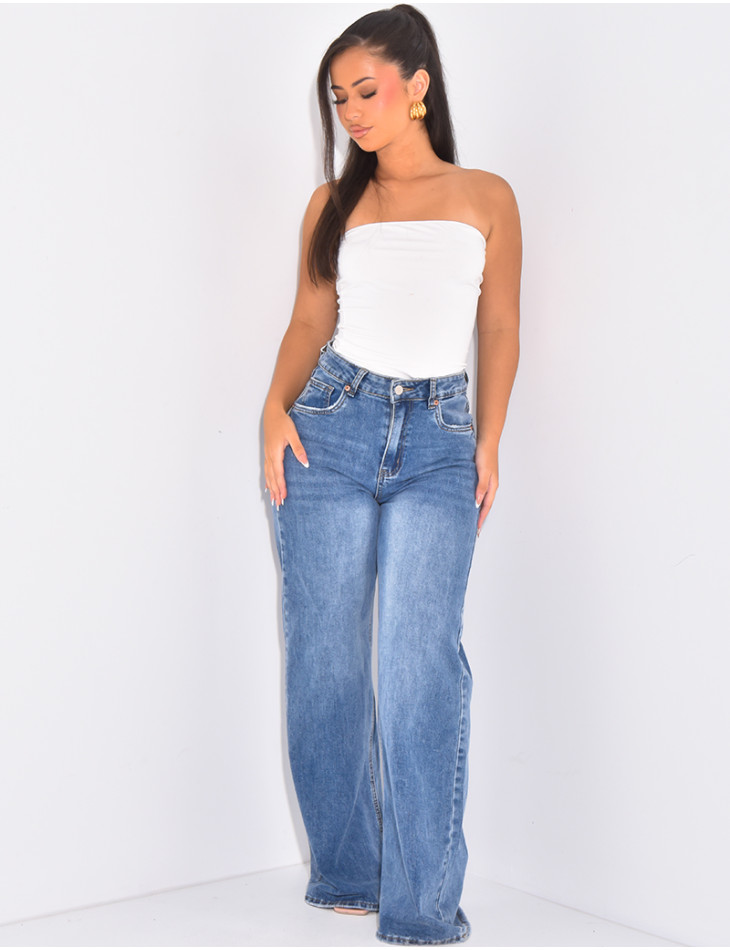 Weit geschnittene Jeans