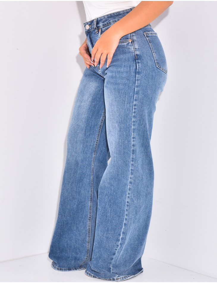 Weit geschnittene Jeans