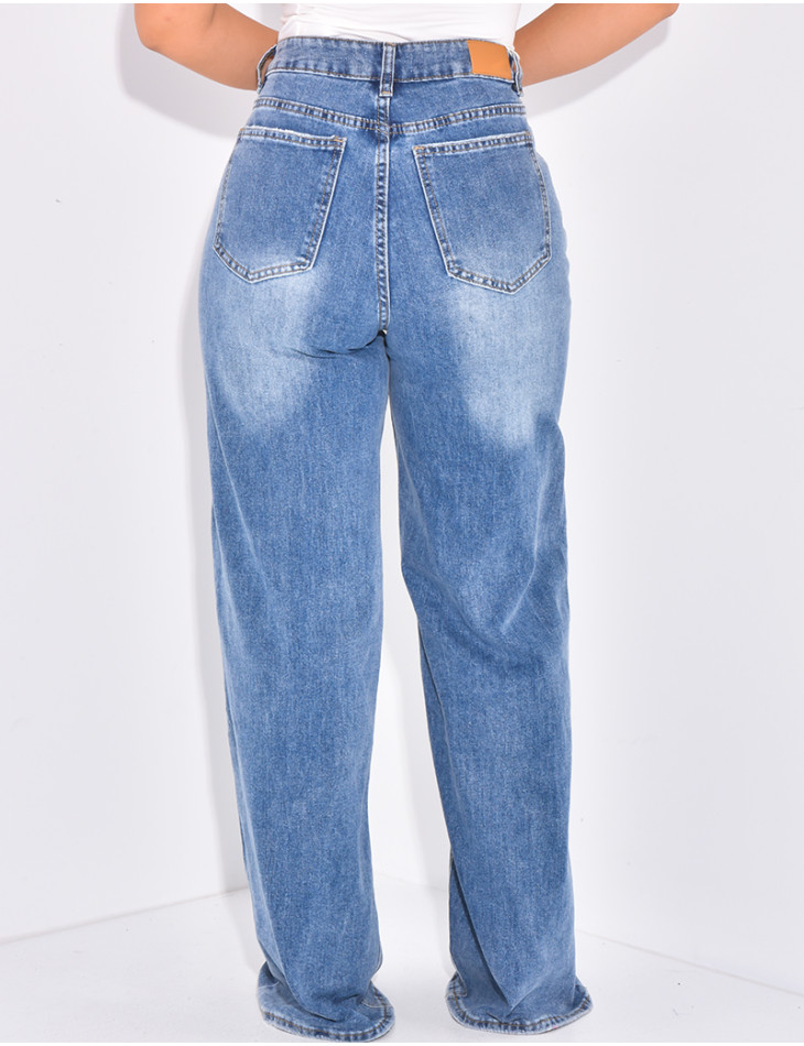 Weit geschnittene Jeans