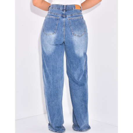 Weit geschnittene Jeans