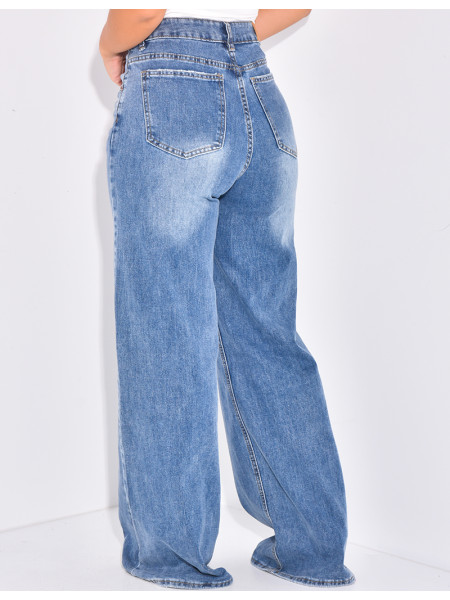 Weit geschnittene Jeans