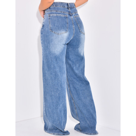 Weit geschnittene Jeans