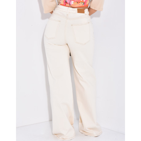 Wide-leg jeans