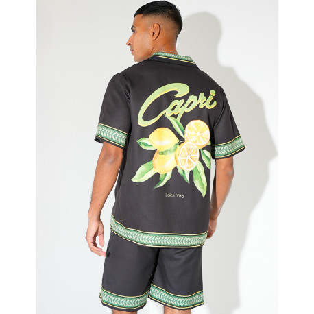 Ensemble short et chemise "Capri"