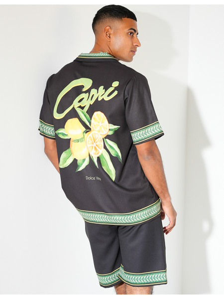 Ensemble short et chemise "Capri"