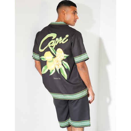 Ensemble short et chemise "Capri"