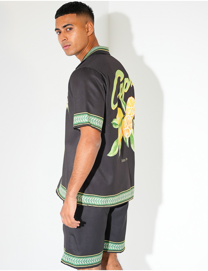 Ensemble short et chemise "Capri"