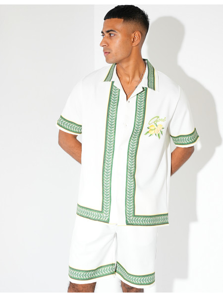 Ensemble short et chemise "Capri"