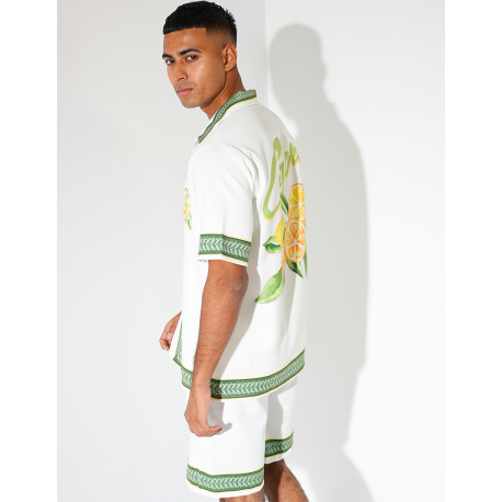 Ensemble short et chemise "Capri"