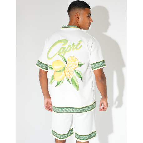 Ensemble short et chemise "Capri"