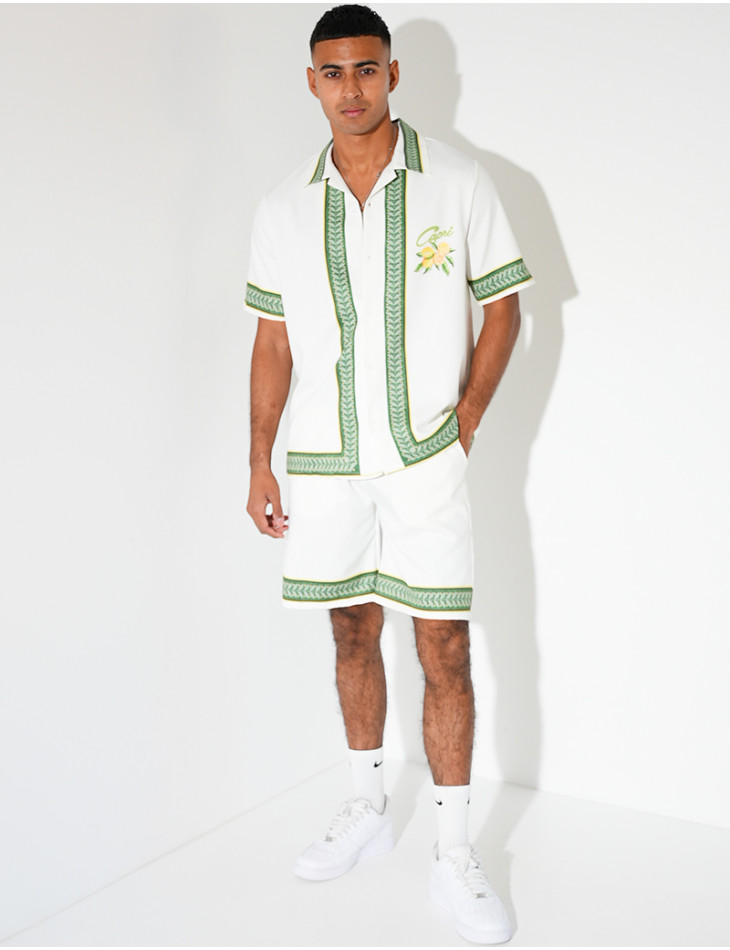 Ensemble short et chemise "Capri"