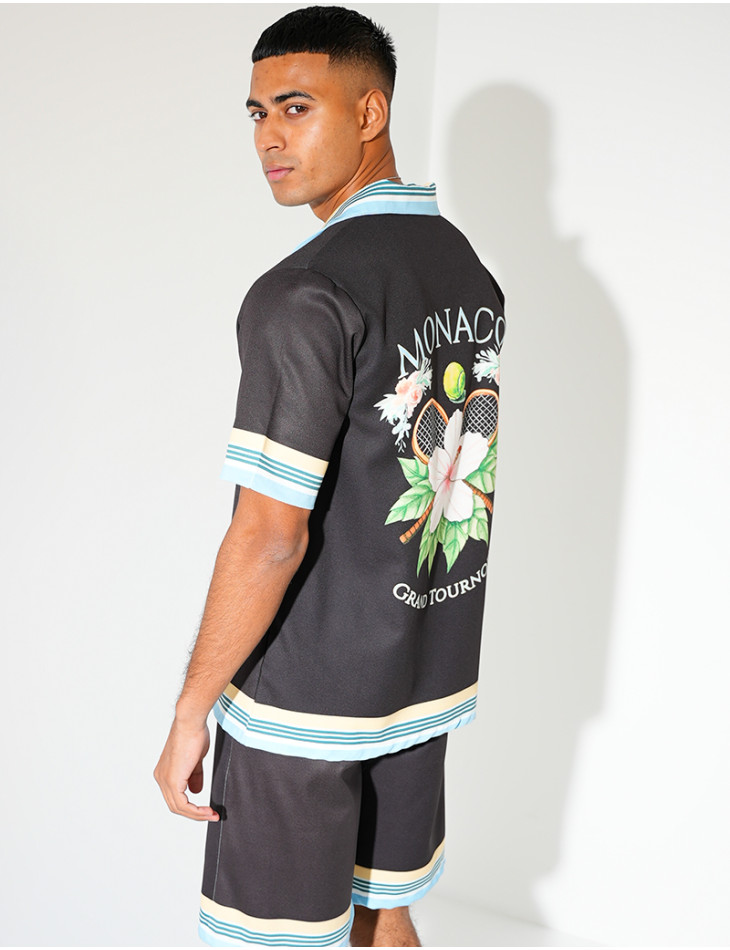Ensemble short et chemise "Monaco"