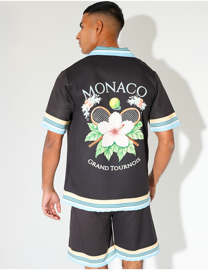 Ensemble short et chemise "Monaco"
