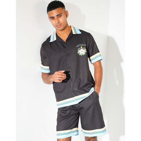 Ensemble short et chemise "Monaco"