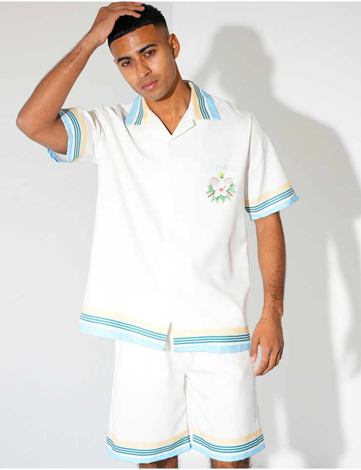 Ensemble short et chemise "Monaco"