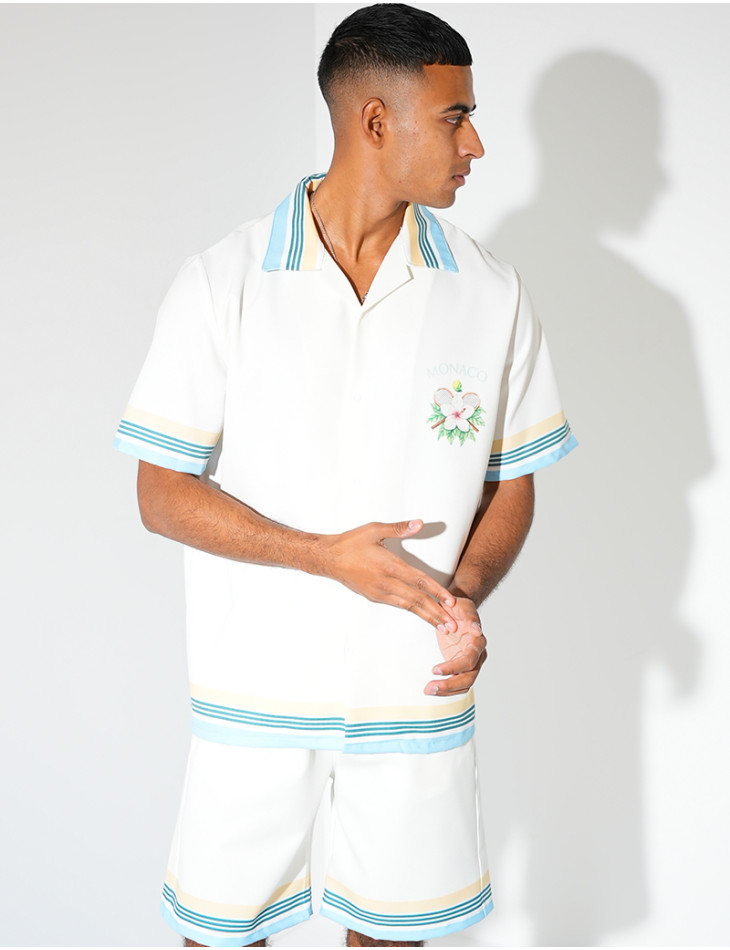 Ensemble short et chemise "Monaco"
