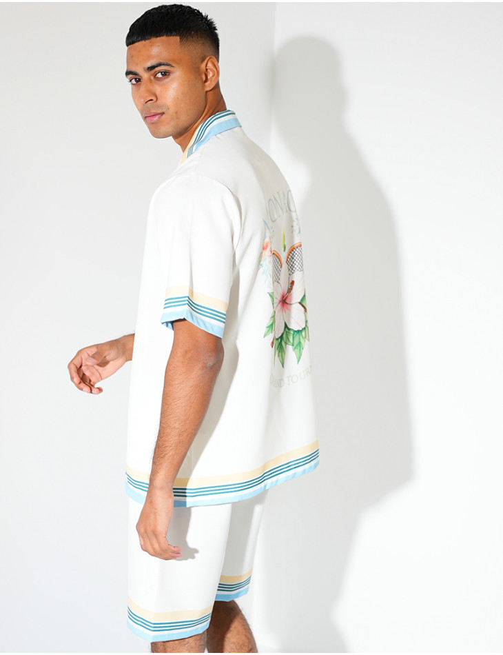 Ensemble short et chemise "Monaco"