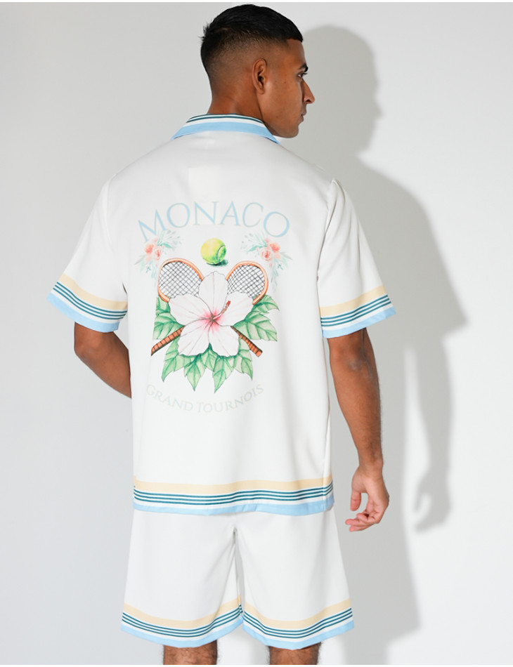 Ensemble short et chemise "Monaco"