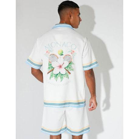 Ensemble short et chemise "Monaco"