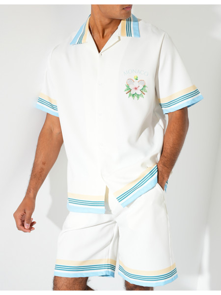 Ensemble short et chemise "Monaco"