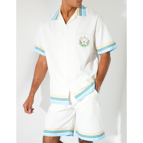 Ensemble short et chemise "Monaco"