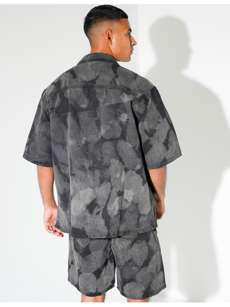 Ensemble en jeans short et chemise