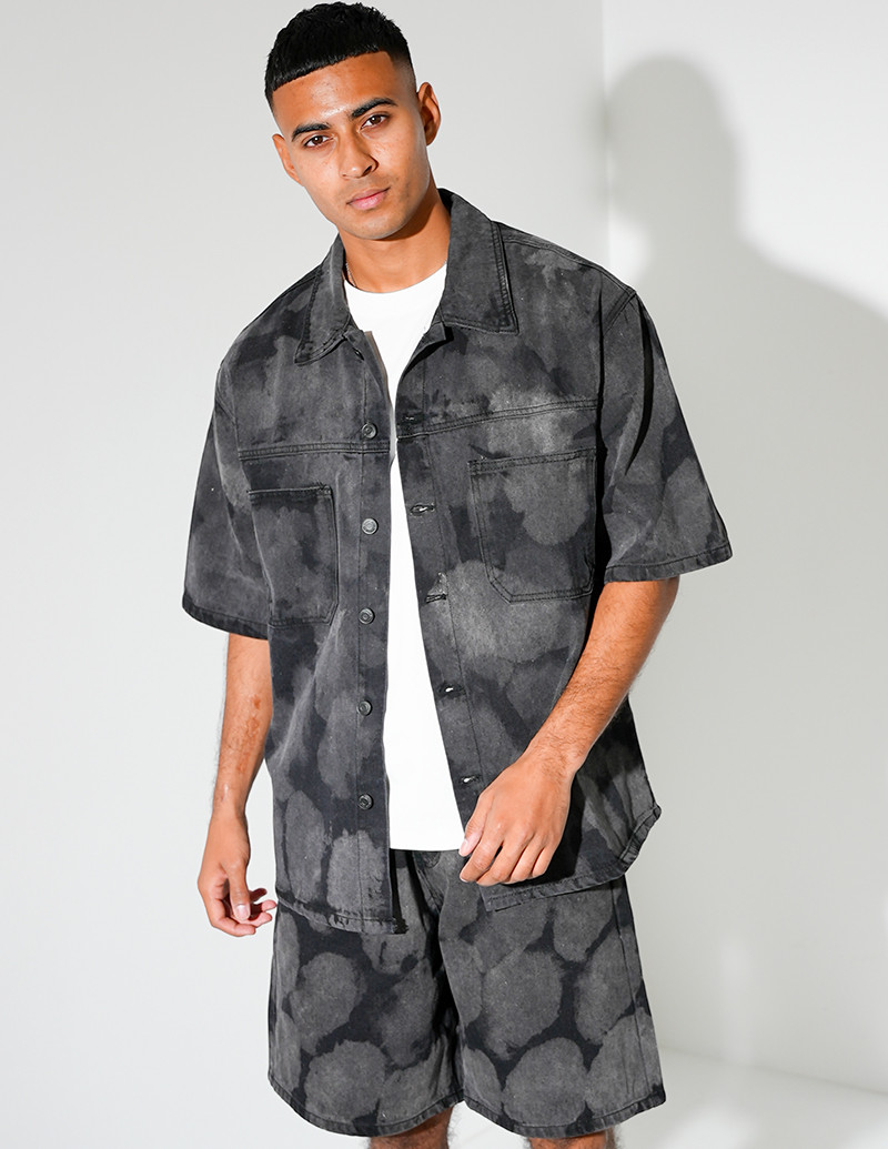 Ensemble en jeans short et...