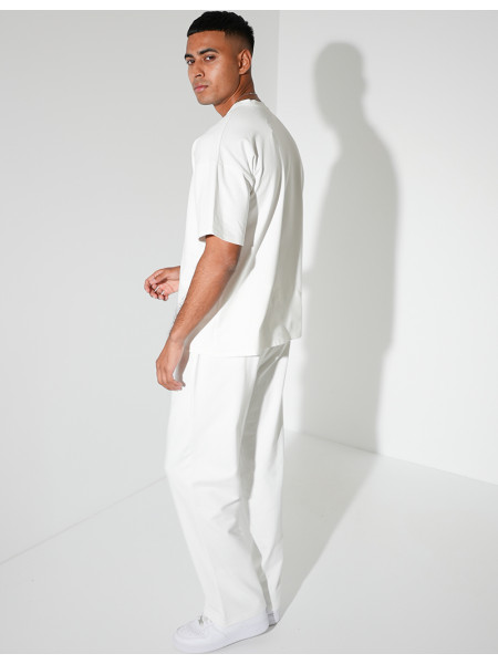 Ensemble uni pantalon à bande et t-shirt