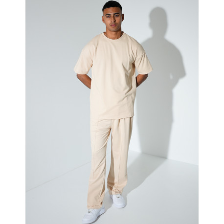 Ensemble uni pantalon à bande et t-shirt