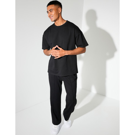 Ensemble uni pantalon à bande et t-shirt