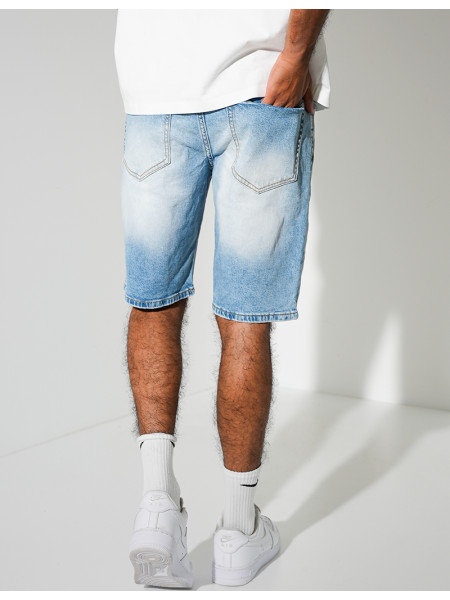 Short en jeans destroy