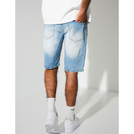 Short en jeans destroy