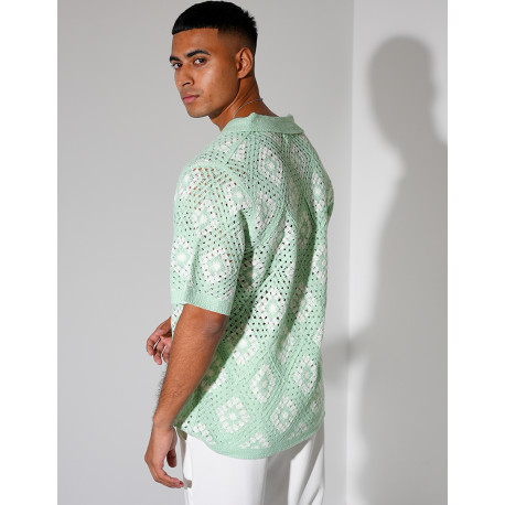 Chemise ajourée