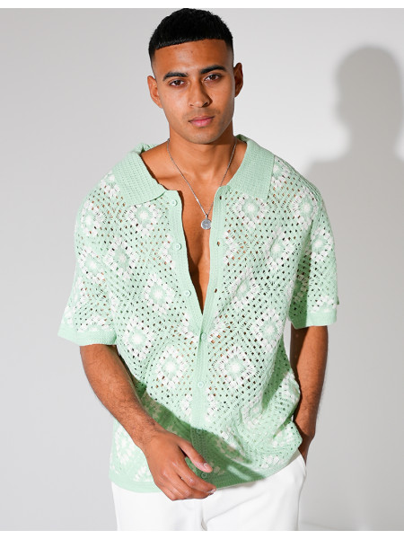Chemise ajourée